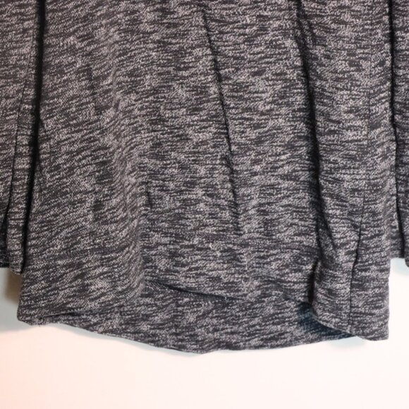 Merona Black and gray mottled long sleeve oversized turtleneck sweater Medium, - Picture 3 of 9